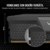 Memoria RAM Corsair Vengeance 16GB (2x8GB) DDR5 6000MHz CL36 Gris