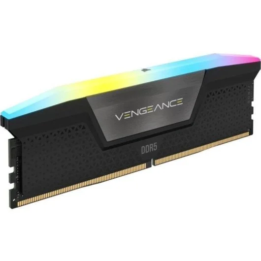 Memoria RAM Corsair Vengeance RGB 32GB (2x16GB) DDR5 6000MHz CL38 Gris