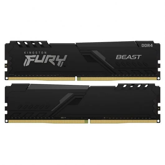 Memoria RAM Kingston FURY Beast 16GB (2x8GB) DDR4 3200MHz CL16