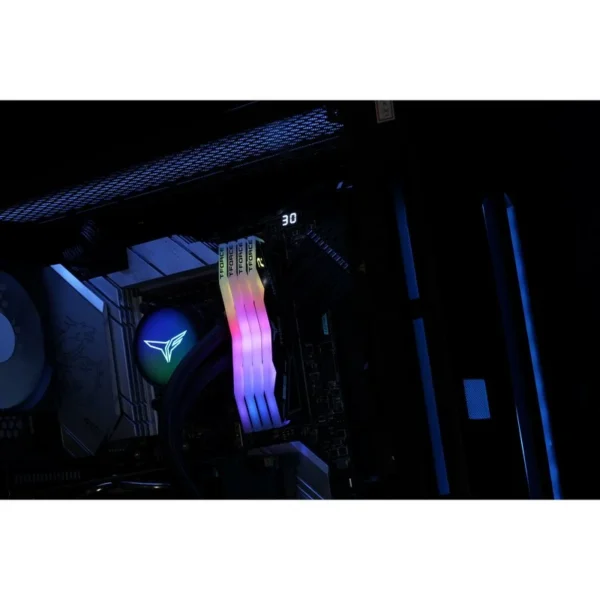 Memoria RAM Team Group T-Force Delta RGB DDR5 6000MHz 32GB (2x16GB) CL30 AMD EXPO e Intel XMP Negro