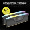 Memoria RAM Corsair Vengeance RGB DDR5 6000MHz 32GB (2x16GB) CL36 AMD EXPO e Intel XMP