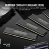 Memoria RAM Corsair Vengeance 16GB (2x8GB) DDR5 6000MHz CL36 Gris